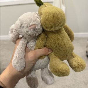Small Jellycat Dino & Bunny